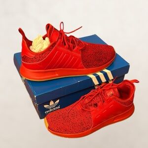 NWOT Adidas X_PLR Scarlet Gum Red Sneakers